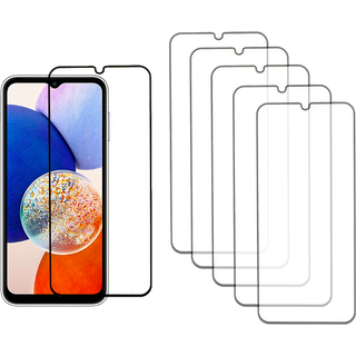 Samsung Galaxy A14 Beskyttelsesglas / Skærmbeskyttelse 5 Stk. - 3D Glas til 4G / 5G