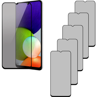 Samsung Galaxy A22 5G Beskyttelsesglas / Privacy Glas - 5 stk