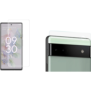 Google Pixel 6a Skærmbeskyttelse og Kamera Beskyttelsesglas - Hærdet Glas