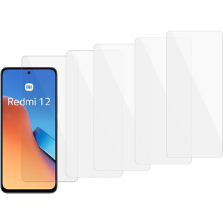 Xiaomi Redmi 12 5G Skærmbeskyttelse Beskyttelsesglas - 5 stk