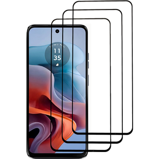 Motorola Moto G34 skærmbeskyttelse - 3D hærdet glas, 3 stk