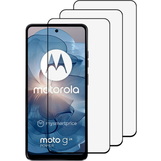 Motorola Moto G24 3D Glas Skærmbeskyttelse - Hærdet Glas, 3 stk