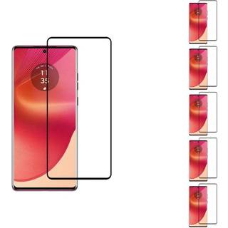 5 stk. Motorola Edge 50 Fusion skærmbeskyttelse - hærdet 3D glas, nem montering