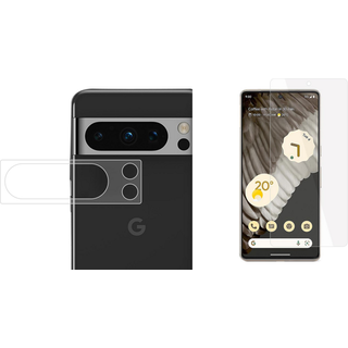 Google Pixel 8 Pro  og Skærmbeskyttelse - Beskyttelsesglas Pakke