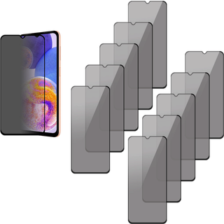 Samsung Galaxy A23 Skærmbeskyttelse, Beskyttelsesglas, Privacy Glas - 10 stk