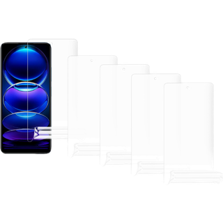 Xiaomi Redmi Note 12 5G skærmbeskyttelse - 5 stk film