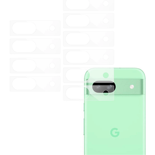 Google Pixel 8a kameralinsebeskyttelse - ridsefast glas, 10 stk