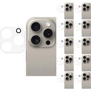 10 stk. iPhone 16 Pro Max kameralinse beskyttelsesglas i hærdet glas