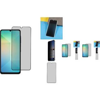 2 stk. Samsung Galaxy A06 skærmbeskyttelse hærdet glas med privatliv