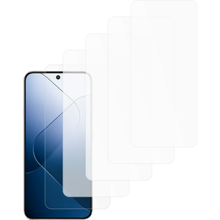 Xiaomi 14 skærmbeskyttelse hærdet glas - 5 stk beskyttelsesglas