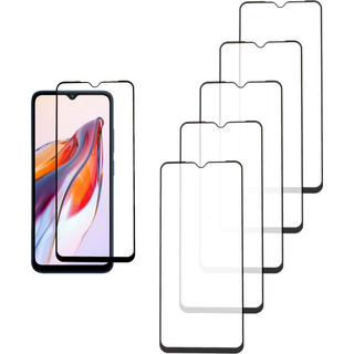 Xiaomi Redmi 12C 4G Skærmbeskyttelse, Beskyttelsesglas med Kant - 5 stk