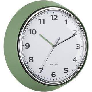 Karlsson Modern Retro vægur Ø34cm grøn