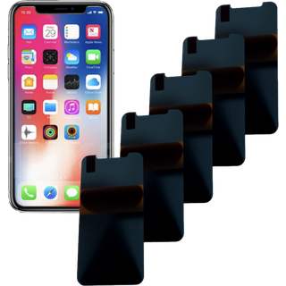 iPhone 12 / 12 Pro Beskyttelsesglas og Privacy Glas - 5 Stk.