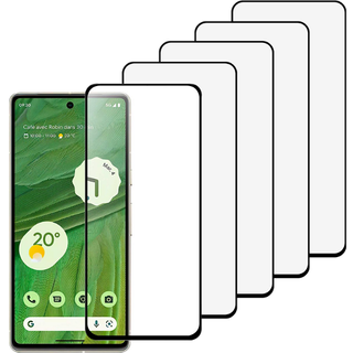 Google Pixel 7 Beskyttelsesglas 5 stk - Skærmbeskyttelse i 3D Glas