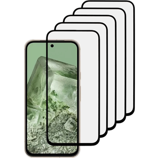 Google Pixel 8a skærmbeskyttelse, ridseresistent, anti-fingeraftryk, 5 stk
