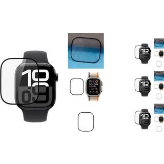 3 stk. Apple Watch Series 10 42 mm 3D Beskyttelsesfilm / Skærmbeskyttelse