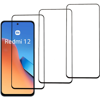 Xiaomi Redmi 12 5G Skærmbeskyttelse Beskyttelsesglas, 3D Glas - 3 stk