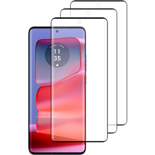 Motorola Edge 50 Pro hærdet glas skærmbeskyttelse - 3D ridsefri buet design