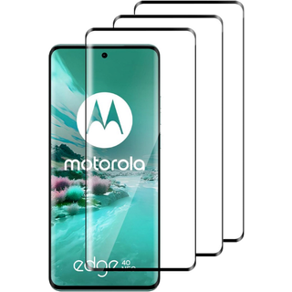 Motorola Edge 40 NEO 3D Skærmbeskyttelse Hærdet Glas - 3 stk