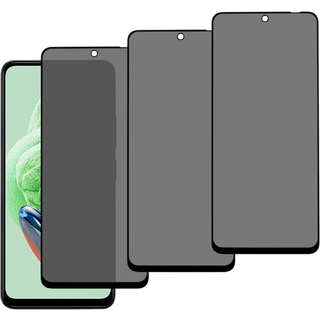 Xiaomi Redmi Note 12 5G Skærmbeskyttelse Privacy Glas - 3 Stk