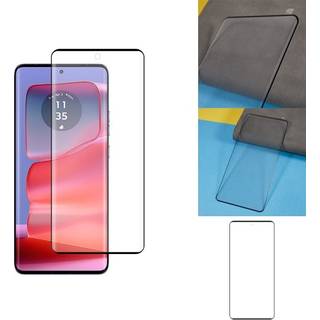 Motorola Edge 50 skærmbeskyttelse - hærdet glas, fuld dækning