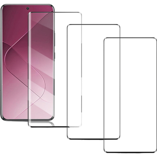 Xiaomi 14T / 14T Pro skærmbeskyttelse i hærdet 3D glas - 3 stk