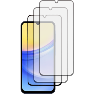 Samsung Galaxy A15 5G 3D hærdet glas skærmbeskyttelse - 3 stk