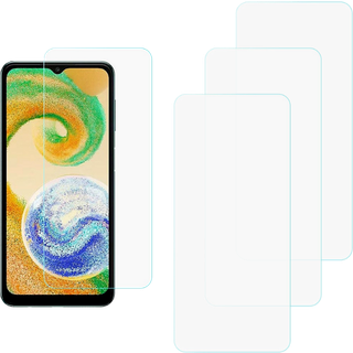 Samsung Galaxy A04s Skærmbeskyttelse: 3 stk Beskyttelsesglas / Hærdet Glas