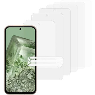 Google Pixel 8a skærmbeskyttelse - fleksibel gennemsigtig PET-film, 10 stk