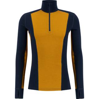 Ulvang Men's Peak Map Half Zip Baselayer Navy Blue/Cathay Spice, L