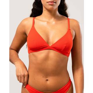 Understatement | Triangle Bikini Top - Papaya