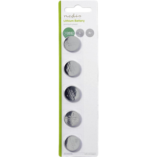 CR2032 Knapcelle Batterier 5-Pak