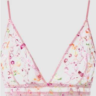 Understatement | Mesh Triangle Bralette - Pink