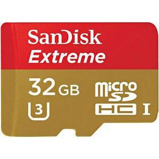 MicroSD-kort Sandisk Extreme med adapter