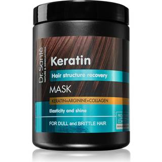 Dr. Santé Keratin Dybderensende, genoprettende og nærende maske til skørt og kedeligt hår 1000 ml - 1000 ml