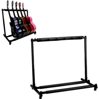 Guitarstativ for 5 guitarer