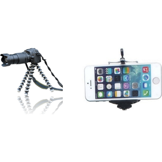 Gorillapod Stativ til SLR, Digitalkamera & Smartphone - Pakke med Tripod