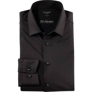 OLYMP Herren Hemd schwarz