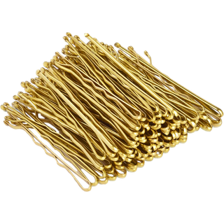 Hårnåle 100 stk. i guld