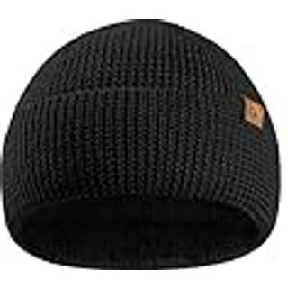 KIDS MERINO BEANIE WITH POLAR FLEECE - Black / 1-Pack