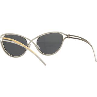 Sonnenbrille, Cat-eye-Form, SK7025, Silberfarben