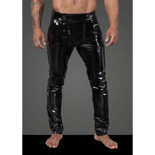 Noir Handmade H060 Men's Long Pants Made of Elastic PVC L