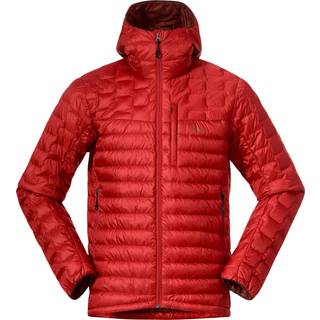 Magma Light Down Jacket w/Hood M Dark Brick (S)