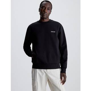 Recycled Polyester Sweatshirt - Calvin Klein - Black - Men - XXL - Black - XXL