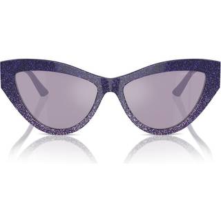 Jimmy Choo JC5004 50482S 55 Solbriller Kvinder Purple - Faded Glitter Violet - 55mm