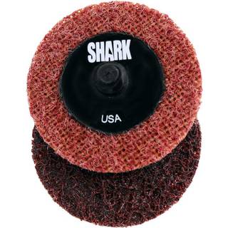 Shark Shark 13004 2-tommer hurtig skift overfladekonditioneringsskiver Maroon Pack-50 Grit-Medium
