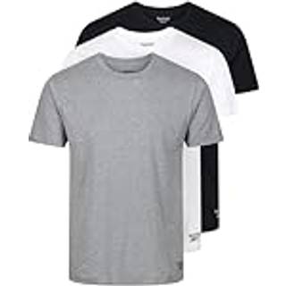Reebok Herre Santo T-Shirts 3-pak Sort/Grå Melange/Hvid