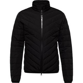 EA7 Herren Daunenjacke schwarz unifarben