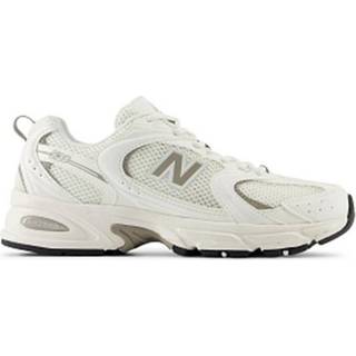 New Balance Unisex 530 i Hvid/Brun Synthetic, Størrelse 40
