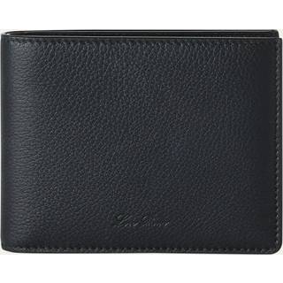 Loro Piana Extra Compact leather wallet - black - One Size